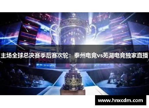 主场全球总决赛季后赛次轮：泰州电竞vs芜湖电竞独家直播
